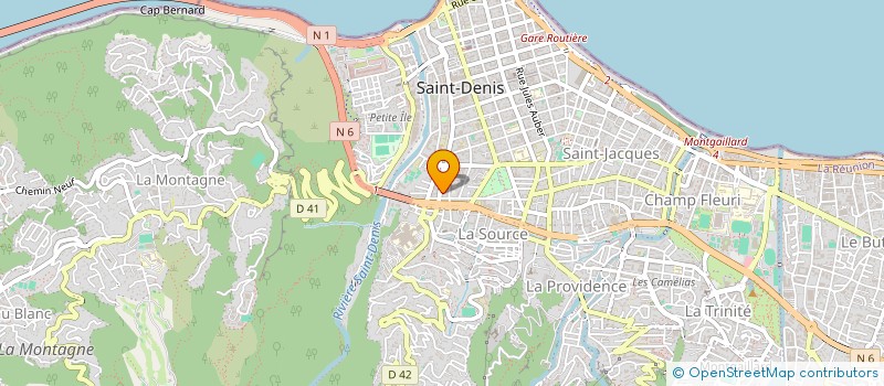 localisation de l'entreprise MONSIEUR TERJI RAKOTONDRAZAFY à SAINT-DENIS