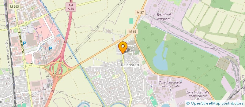 localisation de l'entreprise MONSIEUR TERKAN YORUK  REICHSTETT