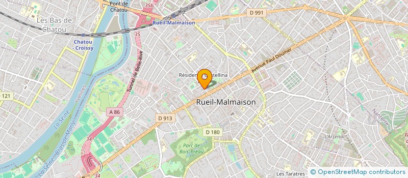 localisation de l'entreprise MONSIEUR TERKI AIOUNI à RUEIL-MALMAISON