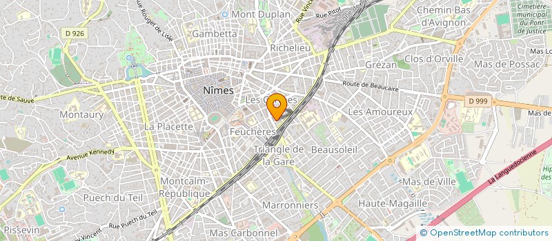 localisation de l'entreprise MONSIEUR TERRENCE DERUYDTS  NIMES