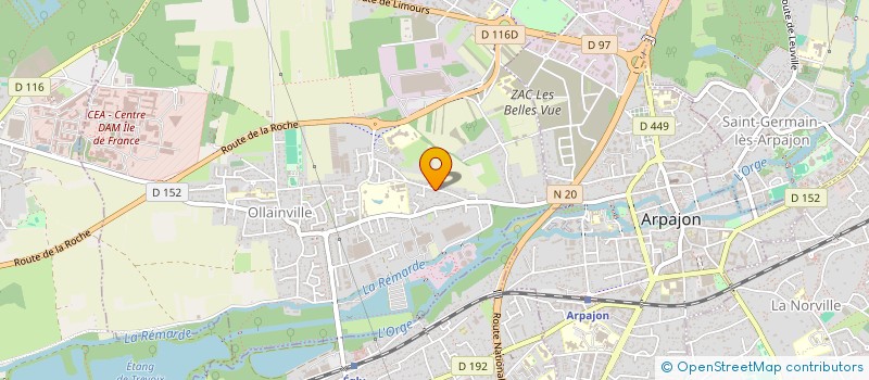 localisation de l'entreprise MONSIEUR TERRY AROLES  OLLAINVILLE