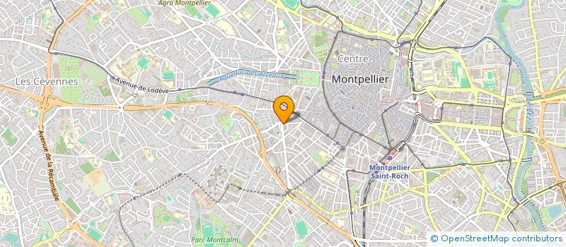 localisation de l'entreprise MONSIEUR TERRY BOIRON à MONTPELLIER