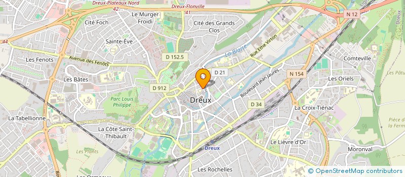 localisation de l'entreprise MONSIEUR TERRY BOUZAHZAH à DREUX