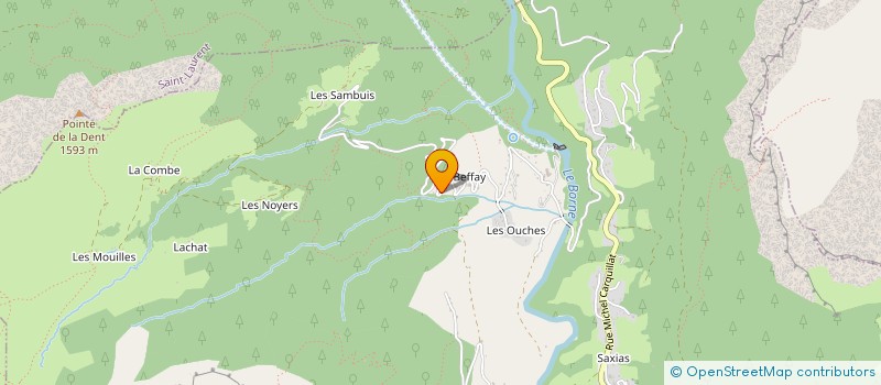localisation de l'entreprise MONSIEUR TERRY CAULY à GLIERES-VAL-DE-BORNE