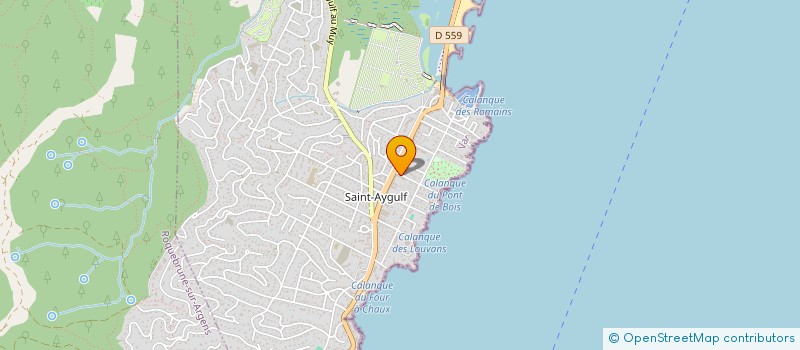 localisation de l'entreprise MONSIEUR TERRY DECOTTIGNIES à FREJUS