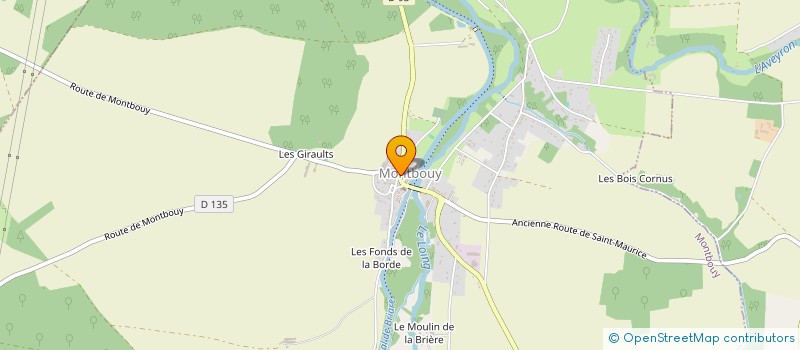 localisation de l'entreprise MONSIEUR TERRY FLATTOT à MONTBOUY