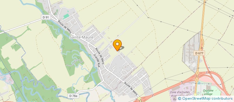 localisation de l'entreprise MONSIEUR TERRY GUBLIN  SAINTE-MAURE