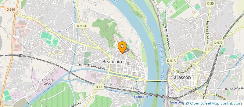 localisation de l'entreprise MONSIEUR TERRY MOYNIER à BEAUCAIRE