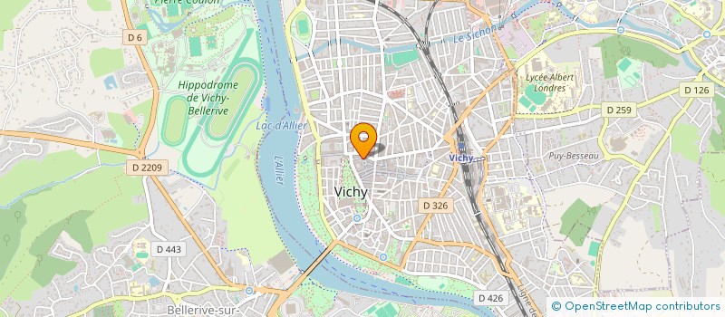 localisation de l'entreprise MONSIEUR TERRY ORTMANN à VICHY