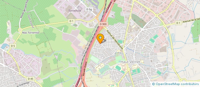 localisation de l'entreprise MONSIEUR TERRY SALCEDO  PERPIGNAN