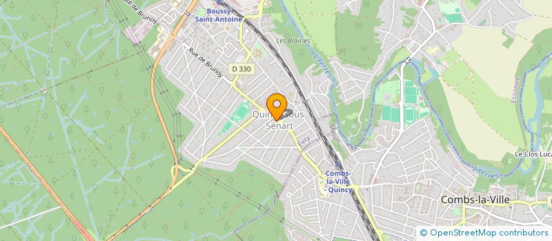 localisation de l'entreprise MONSIEUR TERRY TERRY  QUINCY-SOUS-SENART