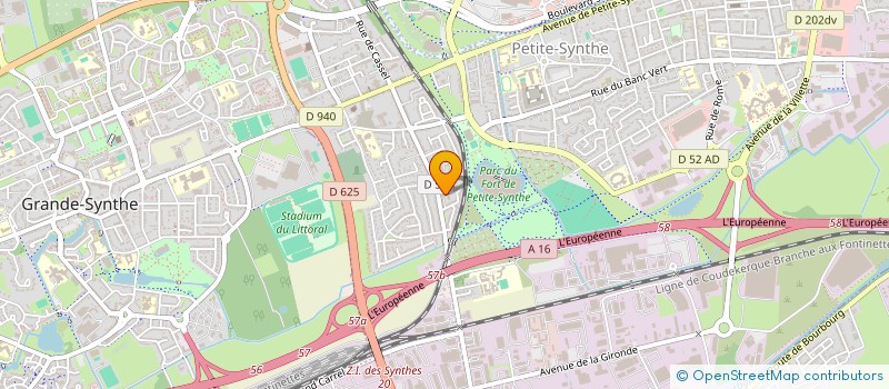 localisation de l'entreprise MONSIEUR TESFAYE BEDORE KIBROM à DUNKERQUE