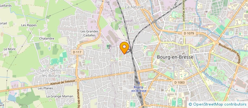 localisation de l'entreprise MONSIEUR TESFIT HABTEGERGISH à BOURG-EN-BRESSE