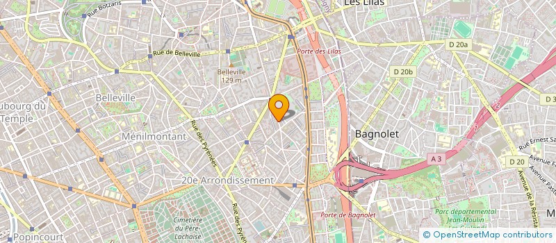 localisation de l'entreprise MONSIEUR TESSILIMI GANIOU  PARIS