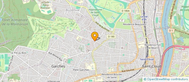 localisation de l'entreprise MONSIEUR TETE NOUVI-TEVI à GARCHES