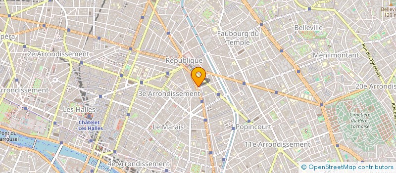 localisation de l'entreprise MONSIEUR TETSUHARU KUBOTA  PARIS