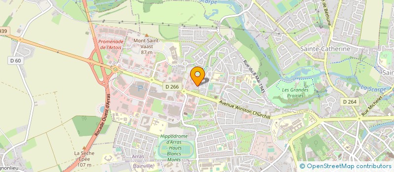 localisation de l'entreprise MONSIEUR TETUA PAVAOUAU à ARRAS