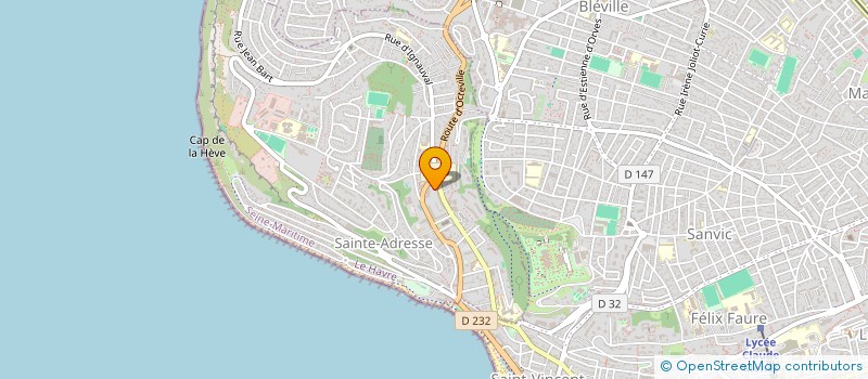 localisation de l'entreprise MONSIEUR TEUNIS UITERDIJK  LE HAVRE