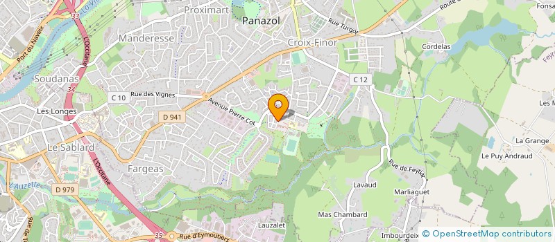 localisation de l'entreprise MONSIEUR TEVFIK SIKSIK à PANAZOL