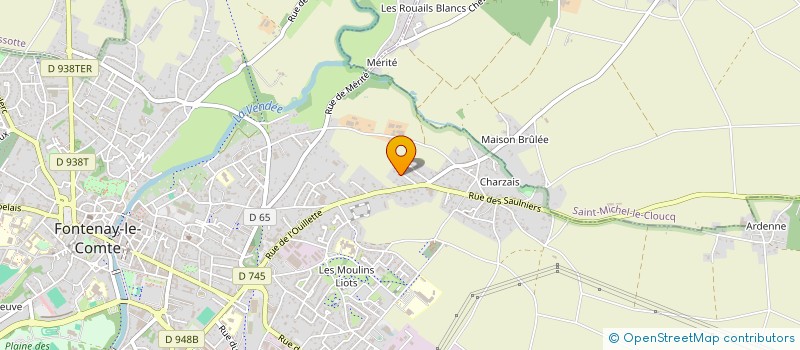 localisation de l'entreprise MONSIEUR TEVIS BEBEL à FONTENAY-LE-COMTE