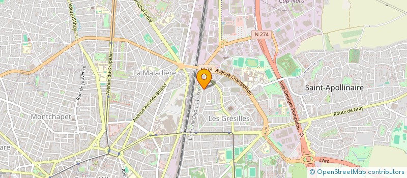 localisation de l'entreprise MONSIEUR TEWFIK NASRI  DIJON