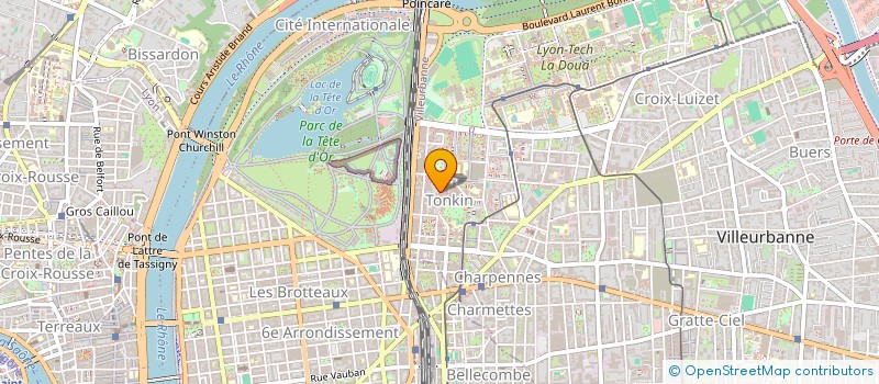 localisation de l'entreprise MONSIEUR TEYIB YOUSUF  VILLEURBANNE