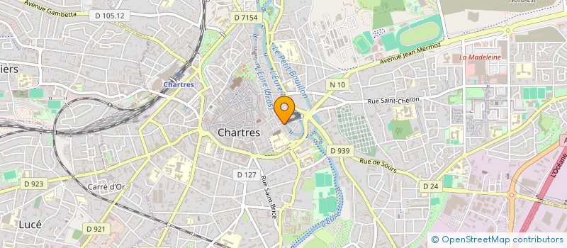 localisation de l'entreprise MONSIEUR TEZIE SERY à CHARTRES
