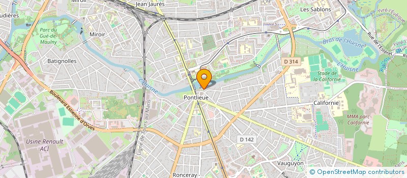 localisation de l'entreprise MONSIEUR THACH NGUYEN  LA TALAUDIERE