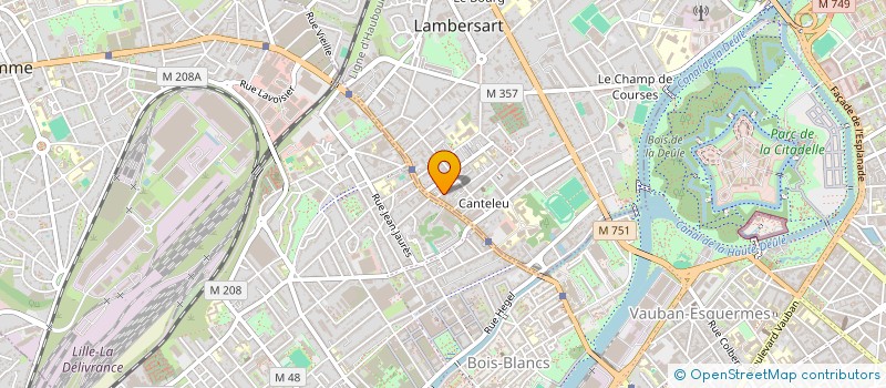 localisation de l'entreprise MONSIEUR THADDEE DILLIES à LAMBERSART