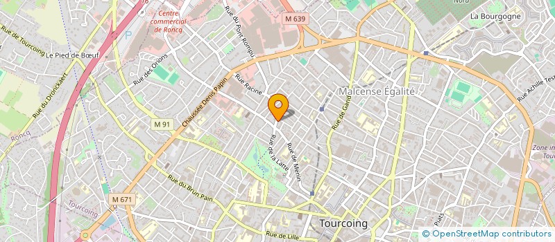 localisation de l'entreprise MONSIEUR THAI DO  TOURCOING