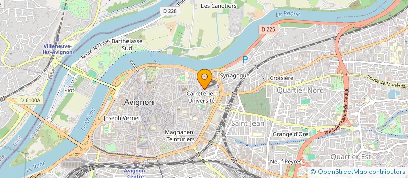 localisation de l'entreprise MONSIEUR THAI HUYNH  AVIGNON