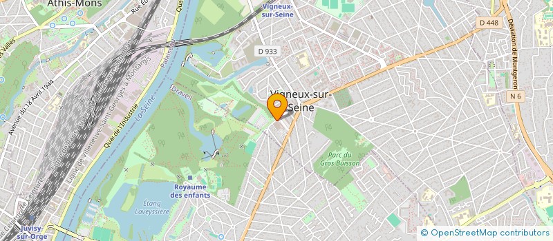 localisation de l'entreprise MONSIEUR THAI LAO à VIGNEUX-SUR-SEINE