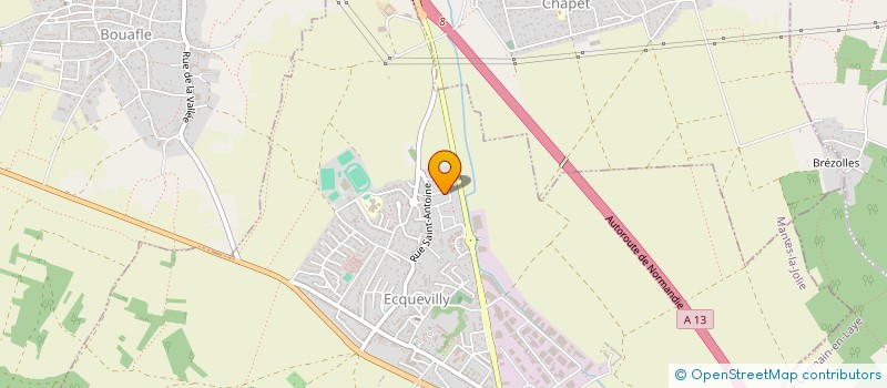 localisation de l'entreprise MONSIEUR THAI NGO  ECQUEVILLY