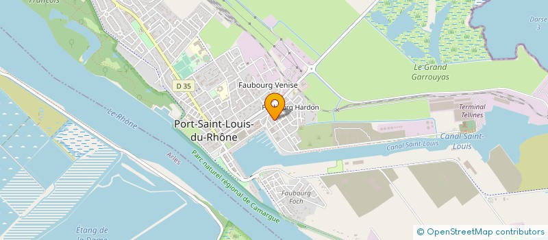 localisation de l'entreprise MONSIEUR THAIS LEFEUVRE à PORT-SAINT-LOUIS-DU-RHONE