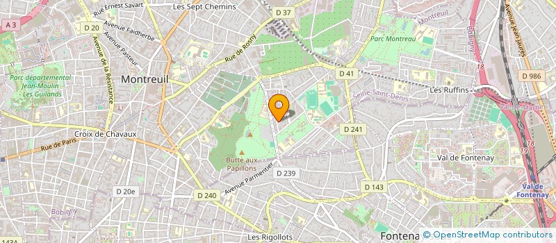 localisation de l'entreprise MONSIEUR THAMBIRAJAH JUSTIN ARULRAJAH à MONTREUIL