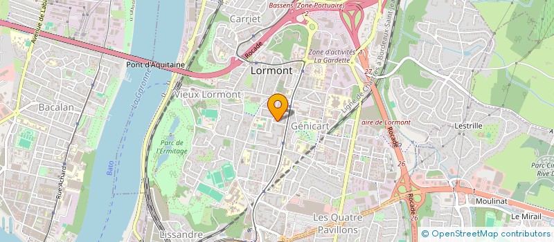 localisation de l'entreprise MONSIEUR THAMEUR CHAOUCH à LORMONT