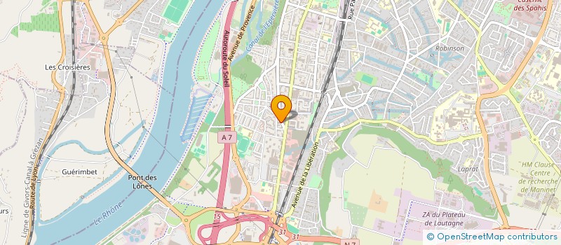 localisation de l'entreprise MONSIEUR THAMEUR JAMAI  VALENCE