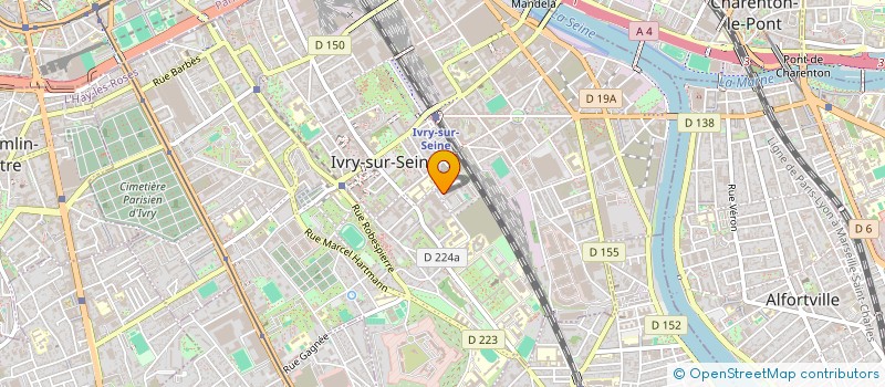 localisation de l'entreprise MONSIEUR THAMEUR LABIADH  IVRY-SUR-SEINE