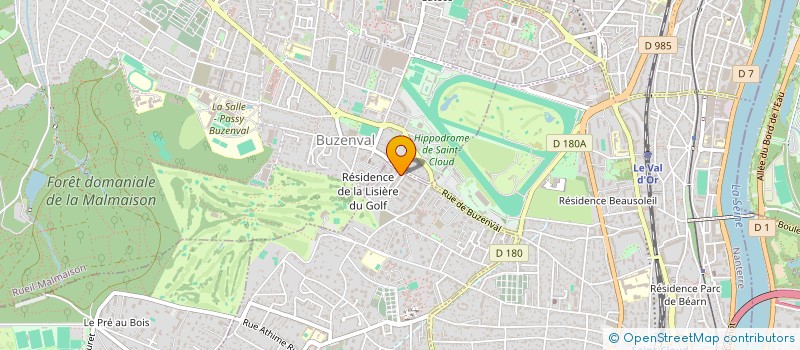 localisation de l'entreprise MONSIEUR THAMEUR MSADDAK  GARCHES