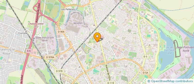 localisation de l'entreprise MONSIEUR THAMEUR OUCHEM à CHALON-SUR-SAONE