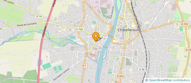 localisation de l'entreprise MONSIEUR THAMI BENZI à CHATELLERAULT