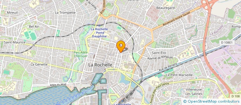 localisation de l'entreprise MONSIEUR THAMI DRIOUCHI  LA ROCHELLE