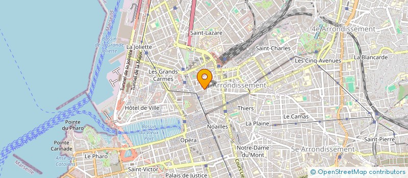 localisation de l'entreprise MONSIEUR THAMI EL MASTOUR à MARSEILLE