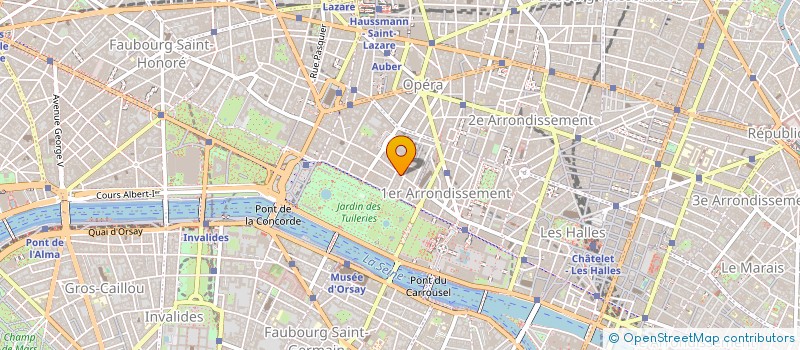 localisation de l'entreprise MONSIEUR THAMI EZZAIM  PARIS