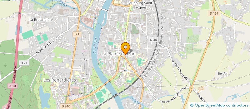 localisation de l'entreprise MONSIEUR THAMI M'HAOUCH  CHATELLERAULT