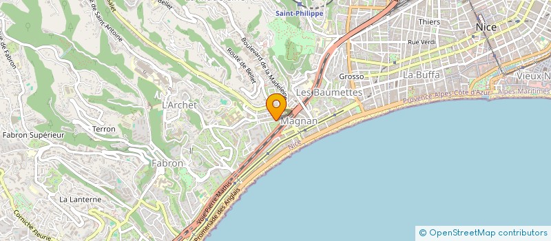 localisation de l'entreprise MONSIEUR THAMIZ KESAVANAMBI à NICE
