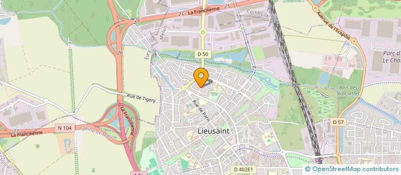 localisation de l'entreprise MONSIEUR THAMOTHARAMPILLAI PAVANANTHAN  LIEUSAINT