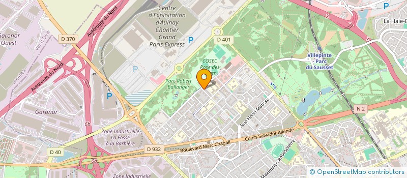 localisation de l'entreprise MONSIEUR THANANCHAN THAYANITHY à AULNAY-SOUS-BOIS