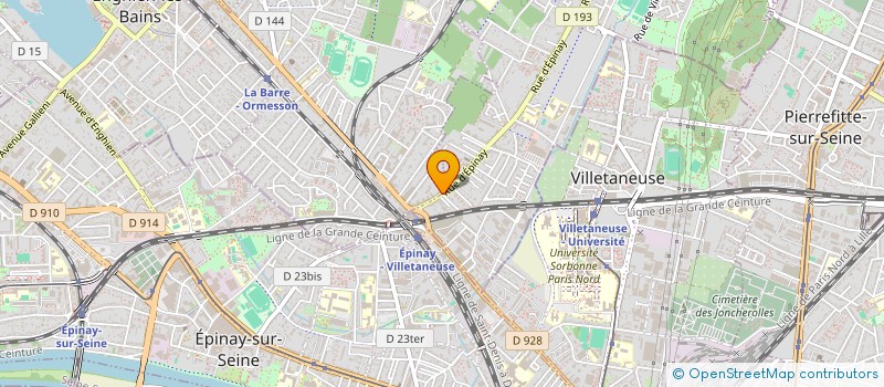 localisation de l'entreprise MONSIEUR THANGARAJA JANARTHANAN  DEUIL-LA-BARRE