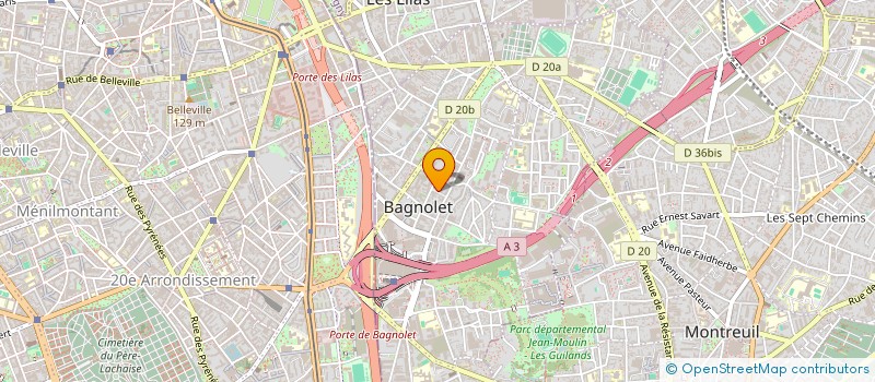 localisation de l'entreprise MONSIEUR THANGARASA LYNKARAN à BAGNOLET